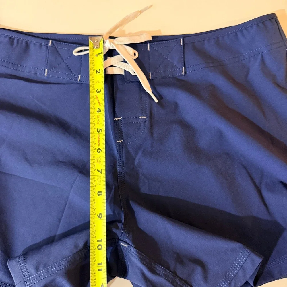 Maui Rippers Womens 5in Stretch Lifeguard Navy Boardshorts Size 14 Surfing NEW